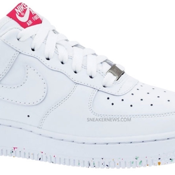 Nike Air Force 1 WM White Cherry - Picture 4 of 13
